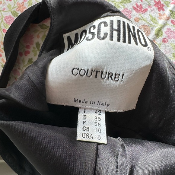 MOSCHINO little black dress with bow detail in the back - Picture 3 of 3